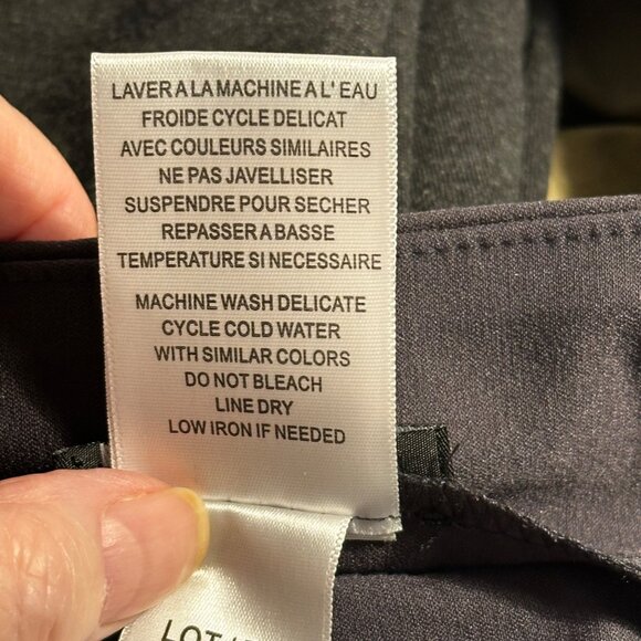 Tribal Women’s Carbon Gray Dress Pants Rayon/Nylon/Spandex Bootcut Size 8 - Picture 5 of 13